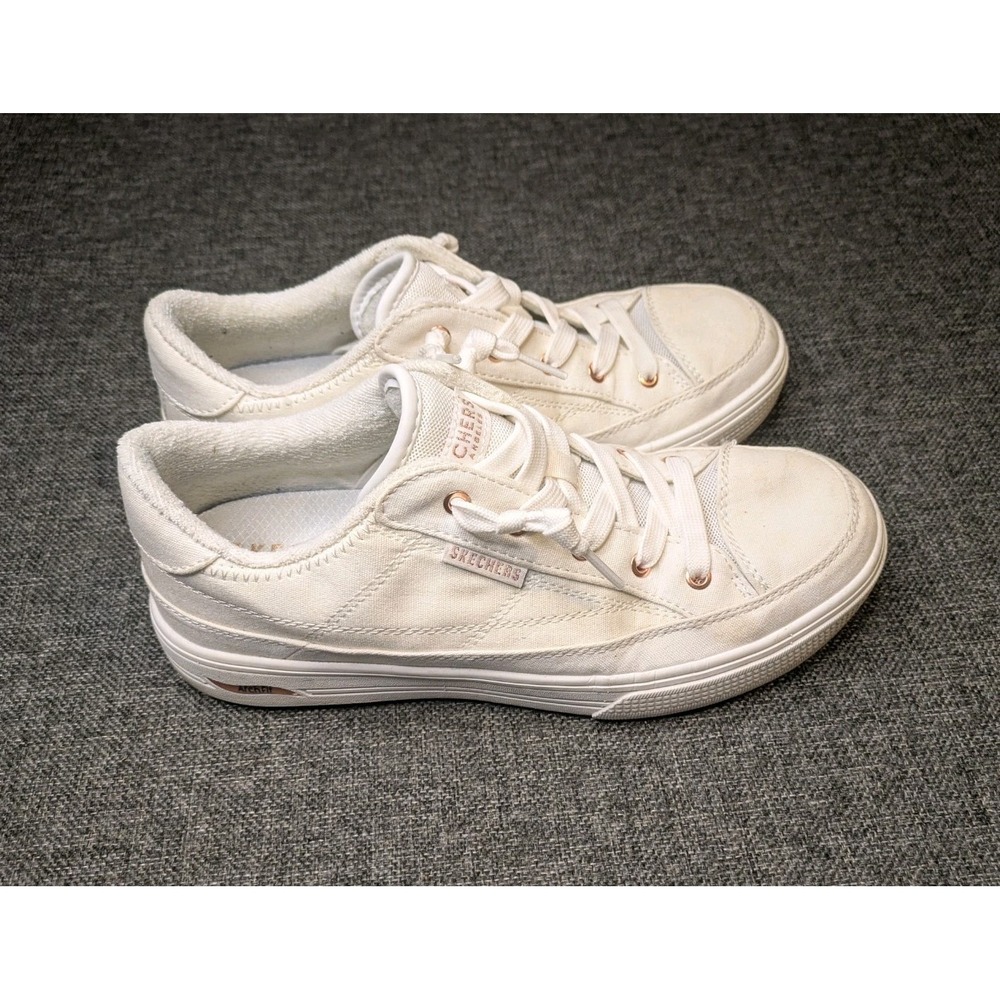 Skechers Arch Fit Arcade Meet Ya There Womens Size 8 Athletic Shoes Sneakers